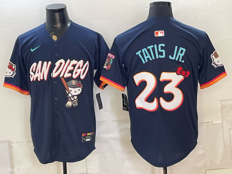 Youth San Diego Padres #23 Tatis Jr.blue MLB Jersey 0831001->youth mlb jersey->Youth Jersey